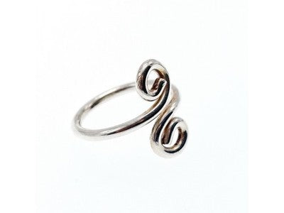 925 Sterling Silver Ring Size 6.5 (Adjustable)