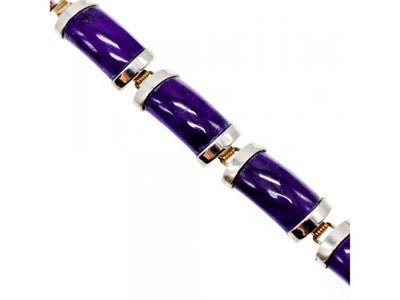 925 Sterling Silver Agate Bracelet
