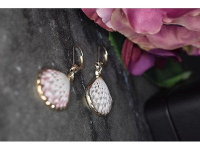 925 Sterling Silver Shells Earrings
