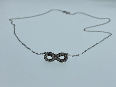 925 Sterling Silver "Infinity" Necklace