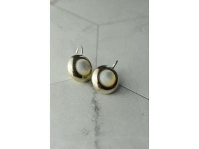 925 Sterling Silver Mother Of Pearl Earrings