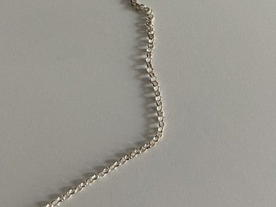 925 Sterling Silver Citrine & CZ Chain With Pendant