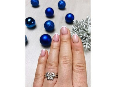 925 Sterling Silver "Butterfly" Ring Size 8