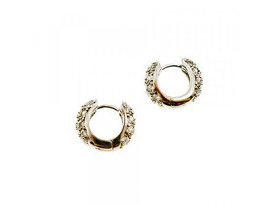 925 Sterling Silver CZ Earrings