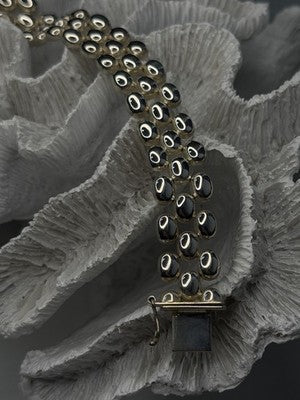 Italy Milor Elegant Design 925 Sterling Silver Bracelet Size 7.5