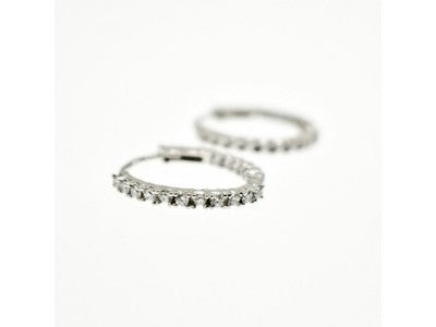 925 Sterling Silver CZ Earrings Turkey