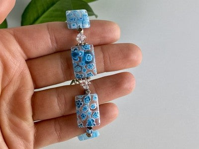 925 Sterling Silver Jewelry Glass Bracelet