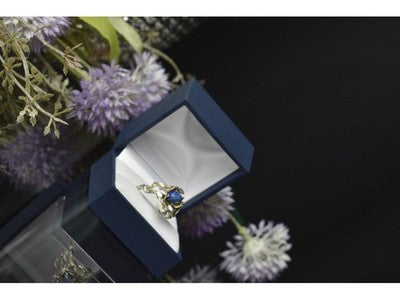 Vintage 925 Sterling Silver Sodalite Ring Size 10