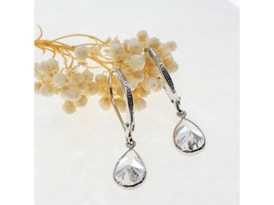 925 Sterling Silver CZ Earrings
