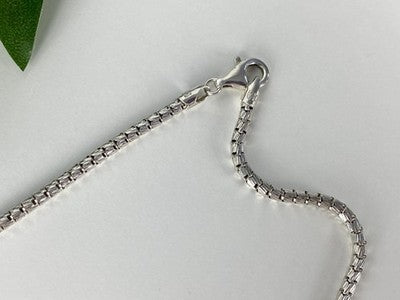 925 Sterling Silver Chain Italy Milor 23.6 in