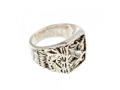 Men'S 925 Sterling Silver "Eagle" Ring Size 9