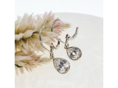 925 Sterling Silver CZ Earrings