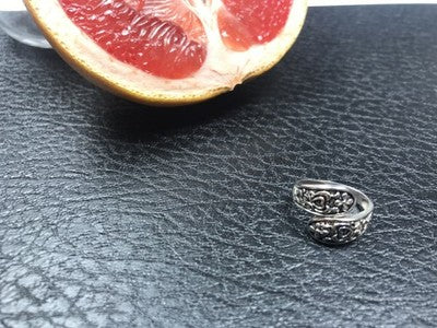 925 Sterling Silver Ring 6.5 (Adjustable)