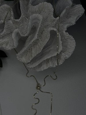 925 Sterling Silver Beautiful Necklace Chain with Charm Adjustable