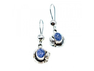 925 Sterling Silver Sodalite Earrings