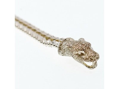 Milor 925 Sterling Silver "Panthers" Bracelet Italy