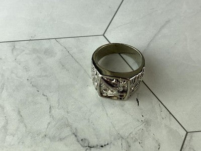 Men'S 925 Sterling Silver "Eagle" Ring Size 9