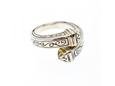 Vintage 925 Sterling Silver Ring Size 5.5 (Adjustable)