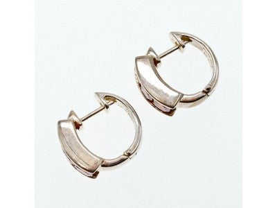 925 Sterling Silver Garnet Earrings