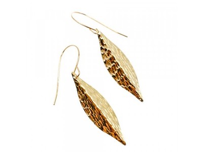 14K Yellow Gold Autumn Mood Earrings
