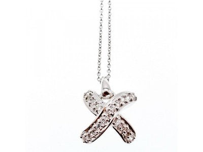 925 Sterling Silver CZ Chain With Pendant