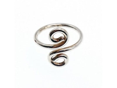 925 Sterling Silver Ring Size 6.5 (Adjustable)