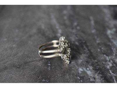 Designer's Ring with CZ Size 7.5