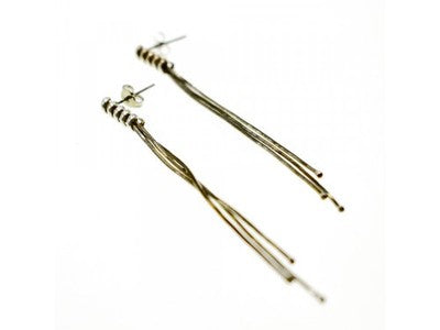 925 Sterling Silver Earrings Italy