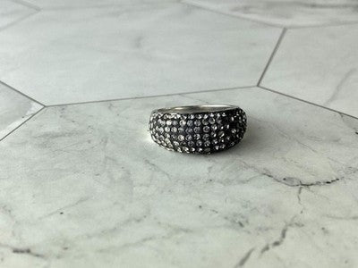 Beautiful 925 Sterling Silver CZ Ring Size 7