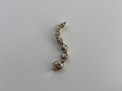 925 Sterling Silver Diamond Pendant