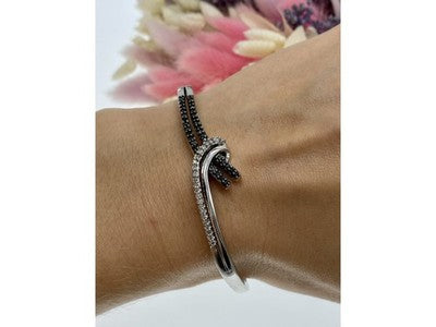 925 Sterling Silver Spinel Bracelet