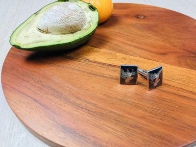 Men's Vintage 925 Siam Sterling Silver Cufflinks
