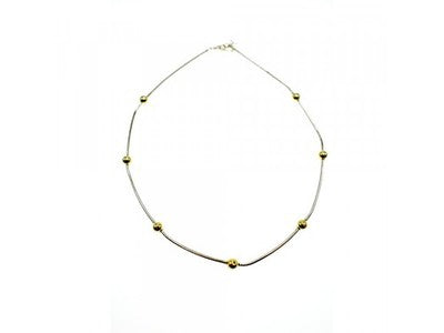 925 Sterling Silver Classic Necklace Italy Milor