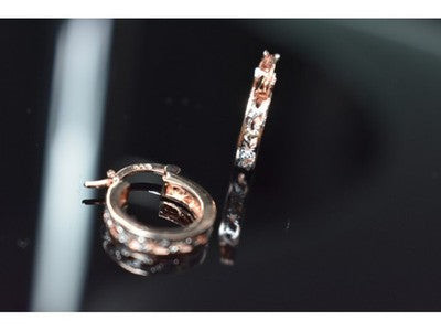 925 Sterling Silver Gold Plated Earrings