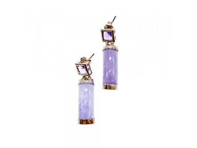 925 Sterling Silver Iolite Earrings