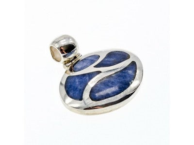 925 Sterling Silver Sodalite Pendant