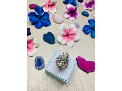 925 Sterling Silver Marcasites Ring Size 7.5