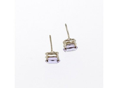 925 Sterling Silver Iolite Stud Earrings