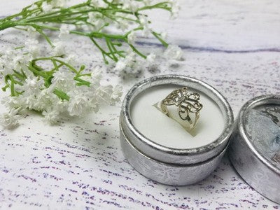 925 Sterling Silver "Butterfly" Ring Size 6.5