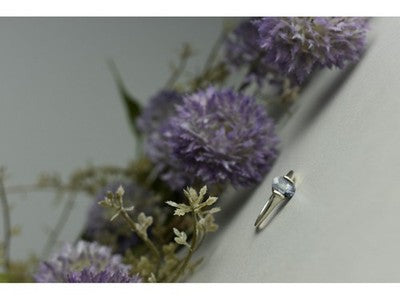 925 Sterling Silver Spinel Ring Size 9.5