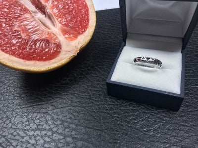925 Sterling Silver Ring Size 6.5