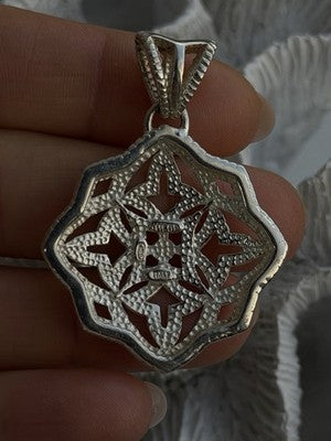 Italy Milor 925 Sterling Silver Pendant Length 1.8 in
