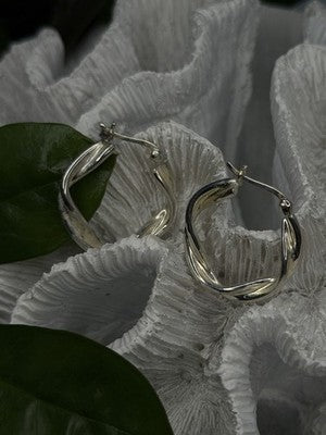 Minimalism Elegant 925 Sterling Silver Earrings