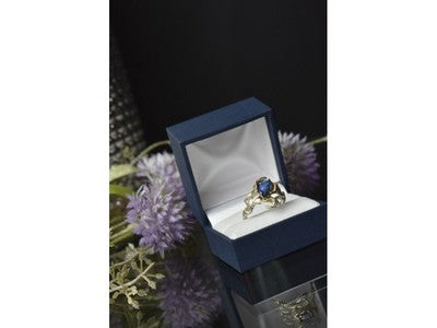 Vintage 925 Sterling Silver Sodalite Ring Size 10