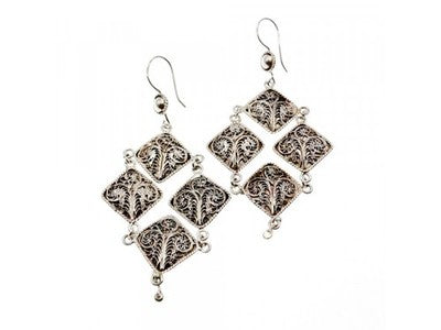 Vintage 925 Sterling Silver Earrings