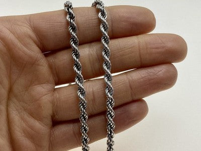 925 Sterling Silver Chain - Necklace Italy