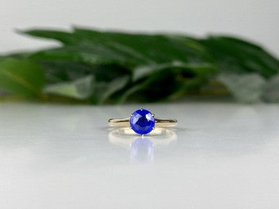 10K Yellow Gold Tanzanite Ring Size 5.5