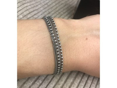925 Sterling Silver Bracelet Italy