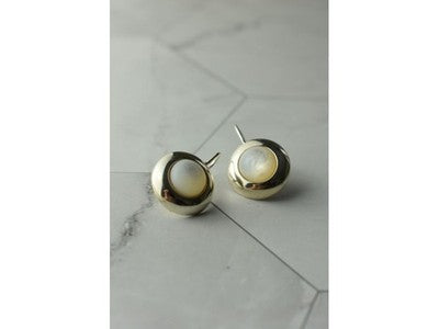 925 Sterling Silver Mother Of Pearl Earrings