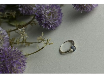 925 Sterling Silver Spinel Ring Size 9.5